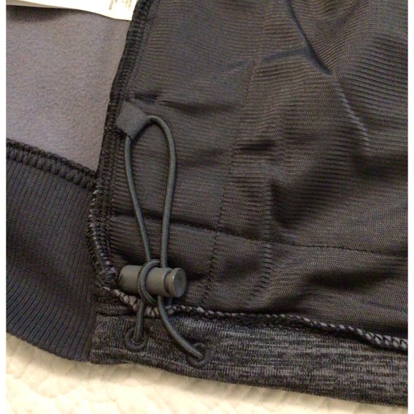 Athleta Polartec Powerstretch Quarter-zip Sweatshirt, charcoal, XL - Picture 10 of 11